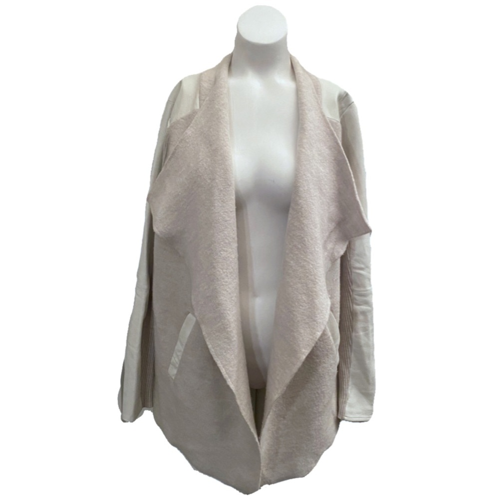 Ted Baker Wool & Leather Cardigan